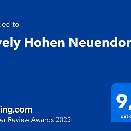 Lovely Hohen Neuendorf Luaran gambar